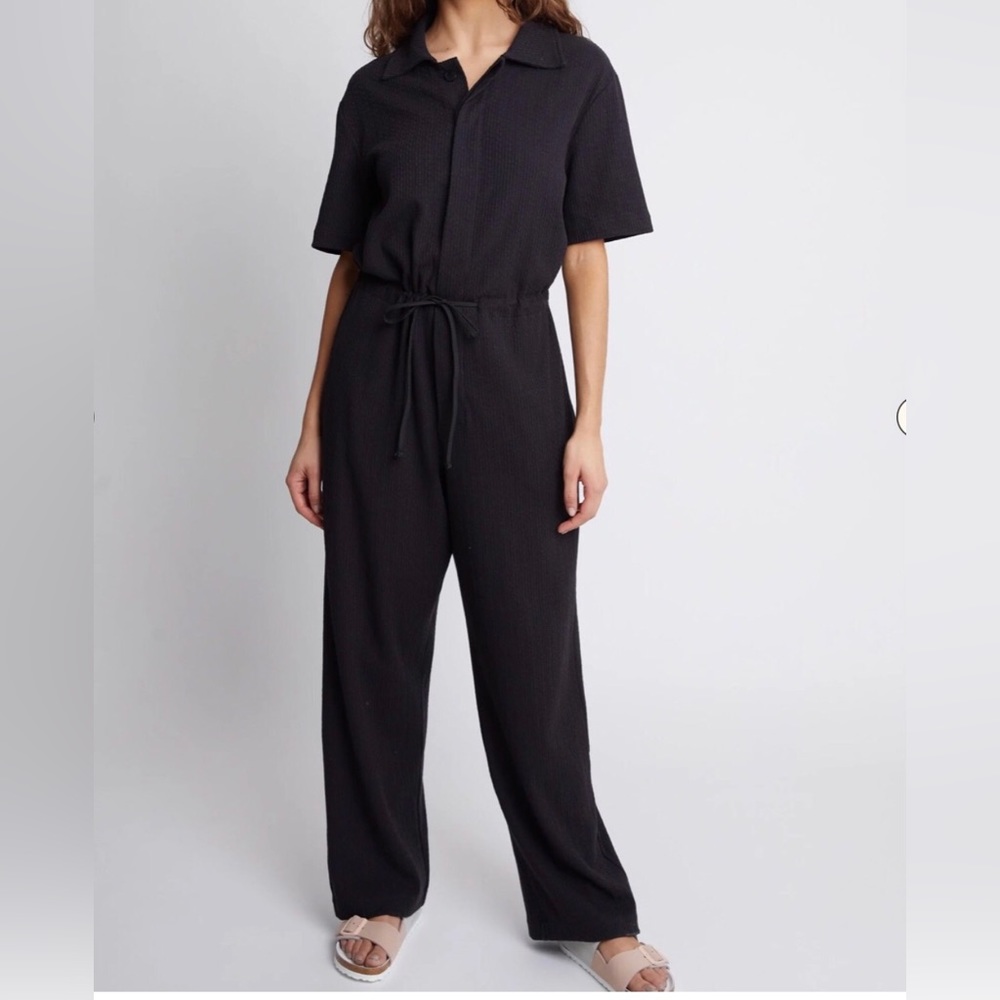 NWT For Days Recycled Organic Cotton Braided Knit Jumpsuit